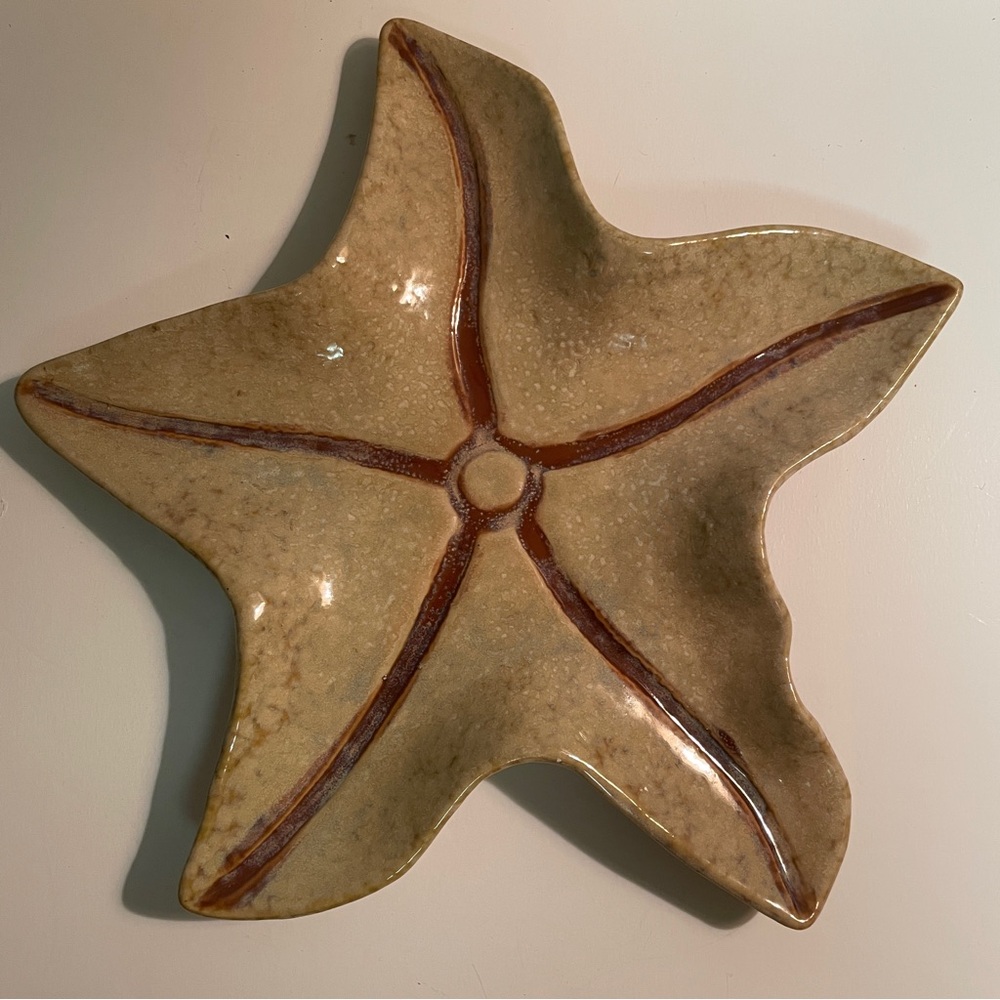 VTG Starfish Trinket Ceramic Dish
Wall Decor Beach Colors 1948
browns Nautical